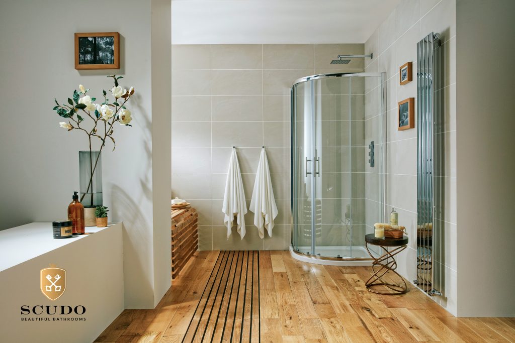 A beautiful example of a Scudo bathroom