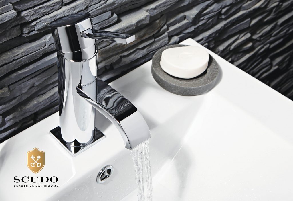 A Scudo tap and sink